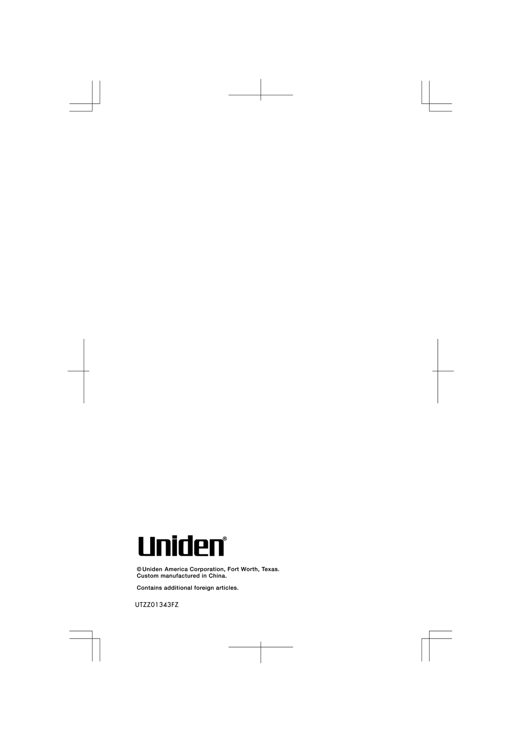 Uniden PC78 manual 