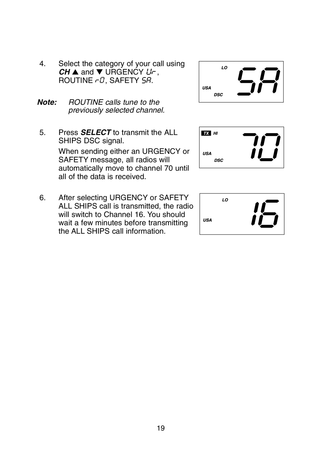 Uniden Solar DSC BK manual Routine , Safety 