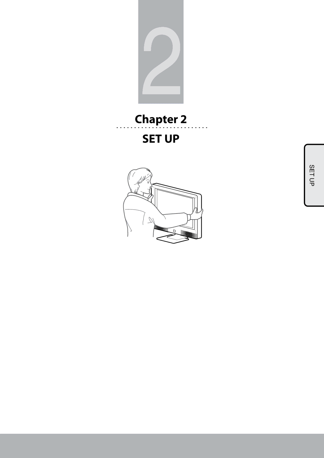 Uniden TL37WRA-W, TL42WRA-B, TL42WRA-W, TL32WRA-B, TL27WRA-B, TL37WRA-B, TL27WRA-W, TL32WRA-W owner manual Set Up 