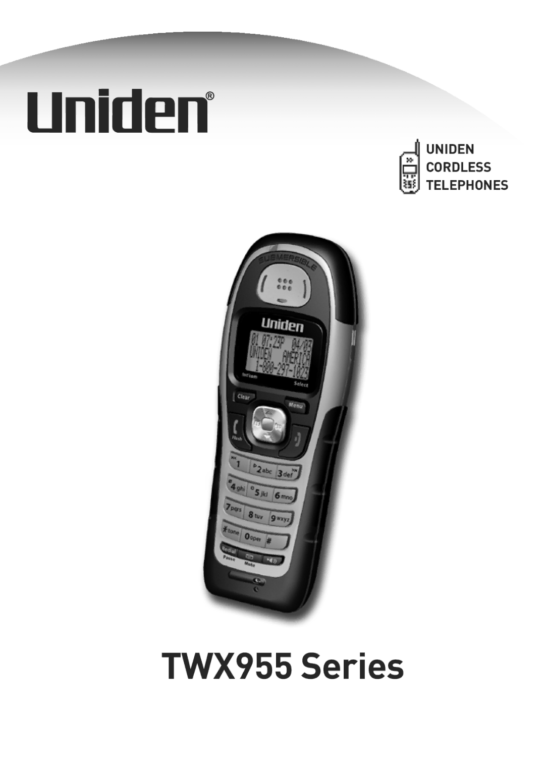 Uniden manual TWX955 Series 