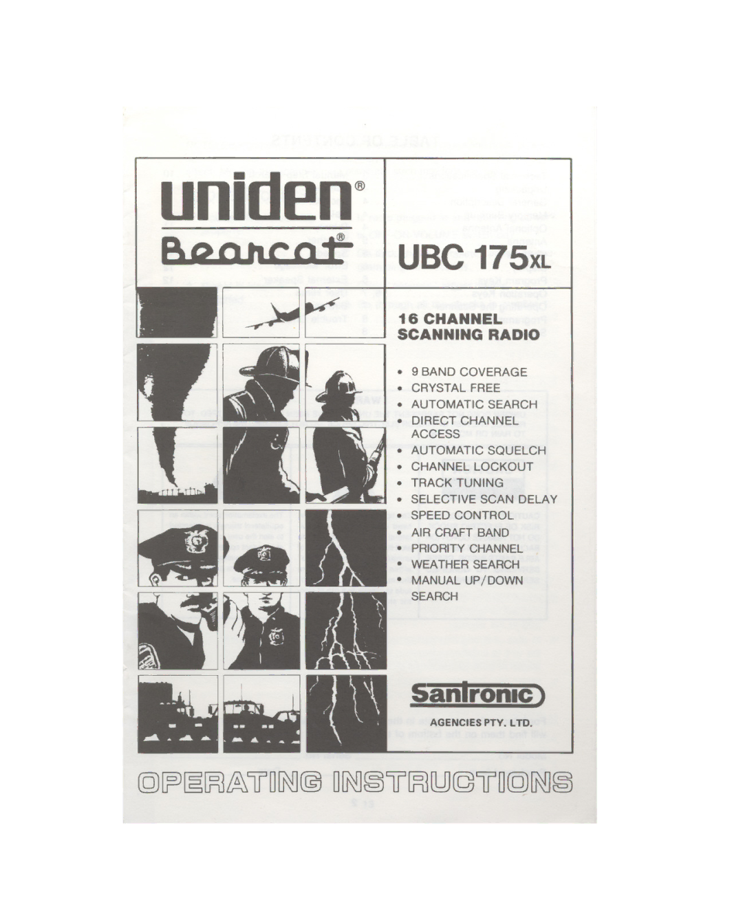 Uniden UBC 175xL manual Uniden@ 