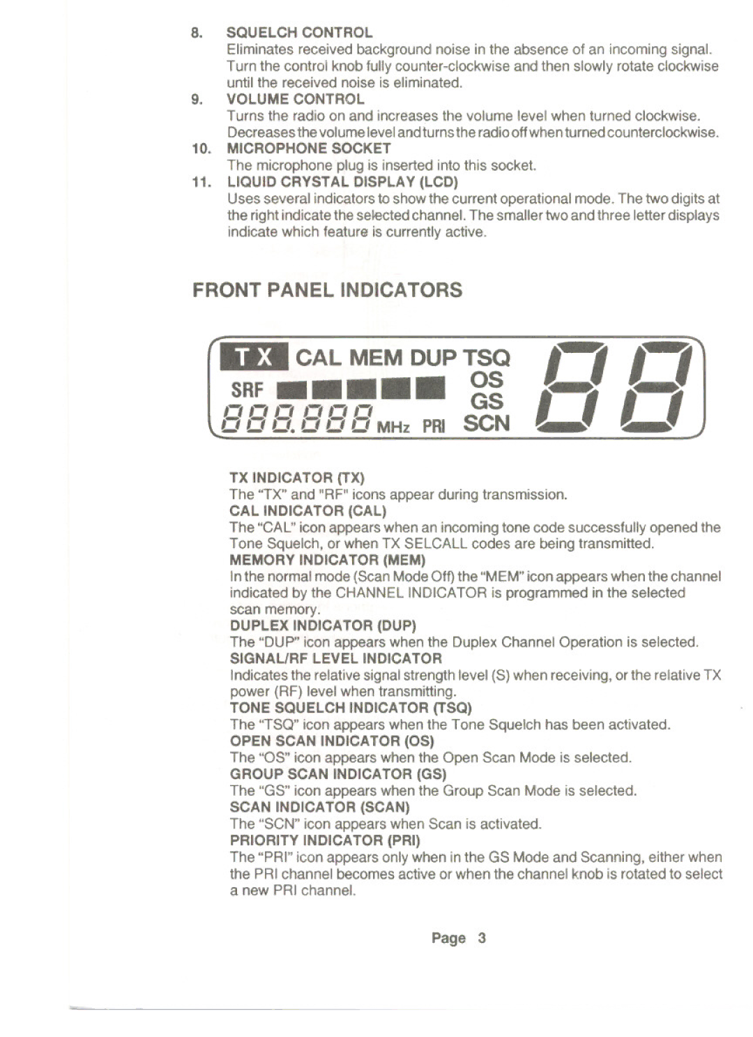 Uniden UH-099 owner manual SRF ...11111 OS 