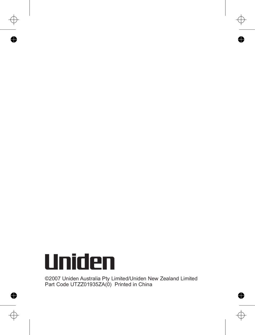 Uniden uh078sx manual 