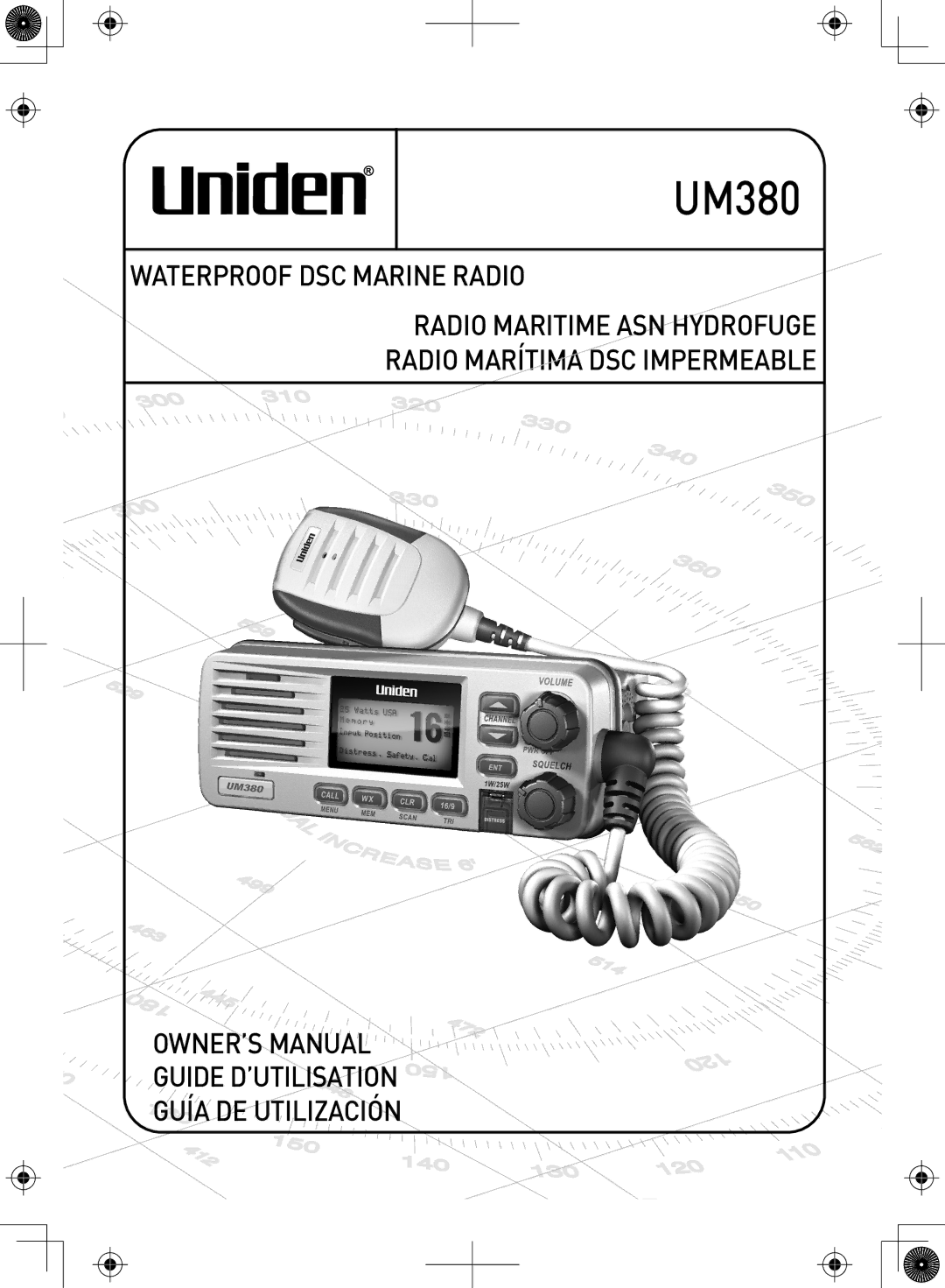 Uniden UM380BK owner manual 