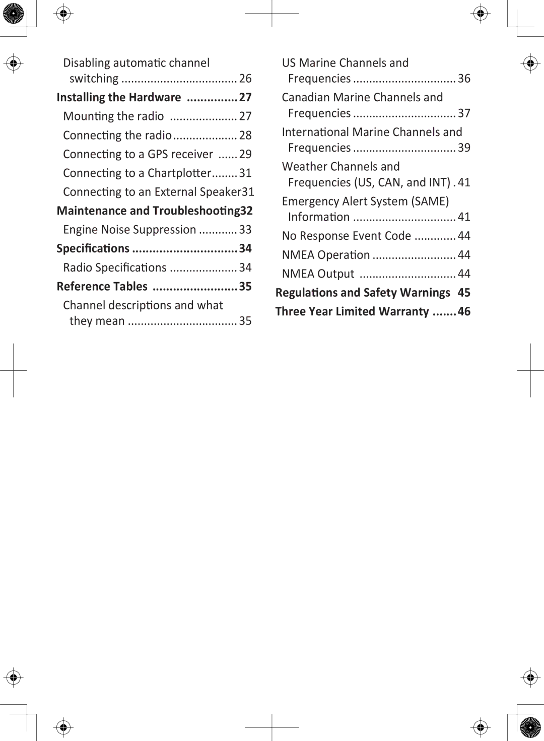 Uniden UM380BK owner manual Channel descriptions and what 