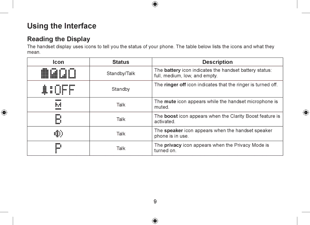 Uniden WDSS 5335, WDSS 5335 owner manual Using the Interface, Reading the Display 