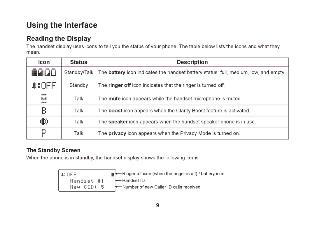 Uniden WDSS 5355+1, WDSS 5355+2 owner manual Using the Interface, Reading the Display 