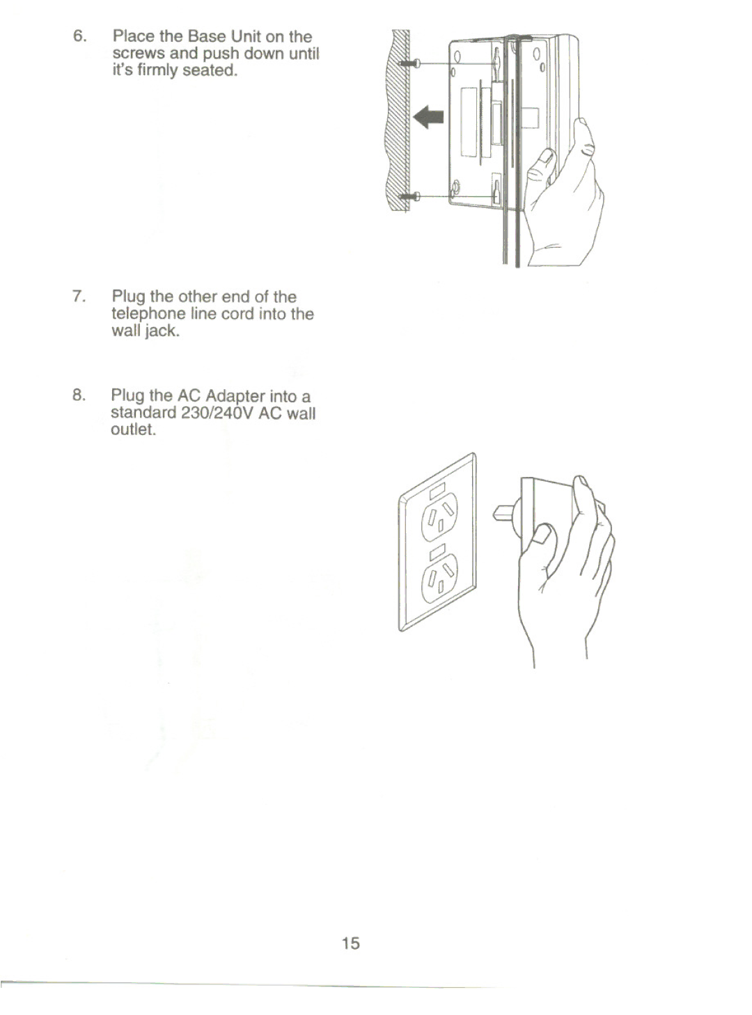 Uniden XC345 manual 