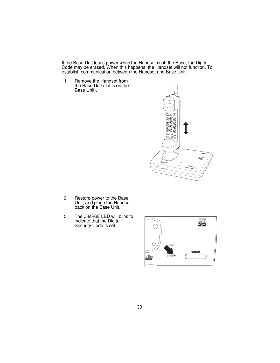 Uniden XC3510 important safety instructions Use 