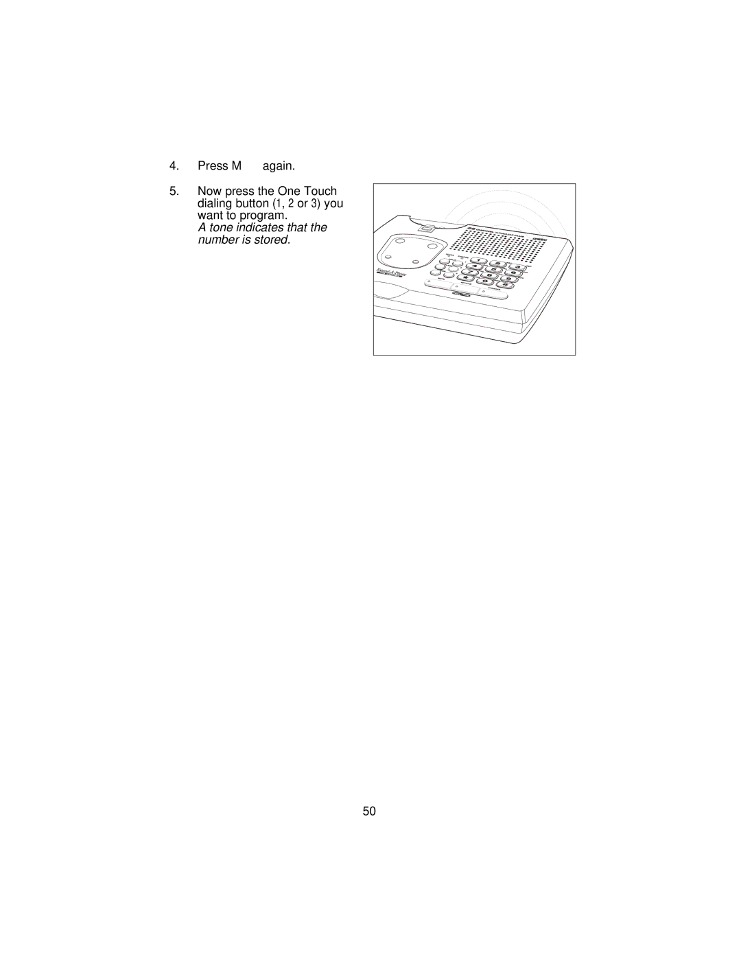 Uniden XC3545 important safety instructions Tone indicates that the number is stored 