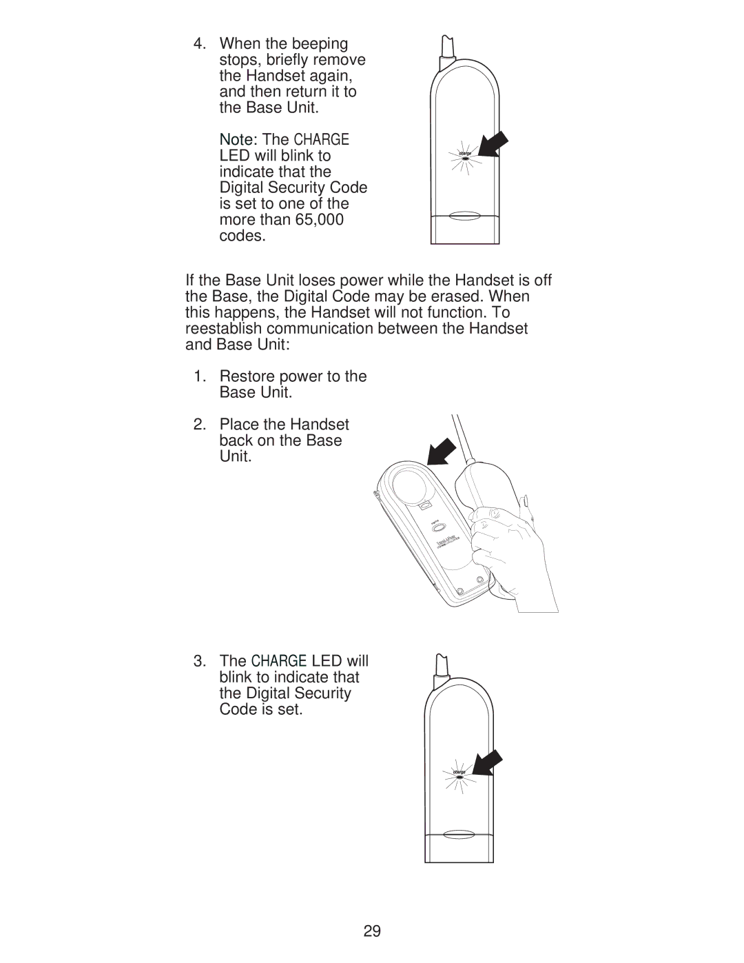 Uniden XC600/700 important safety instructions APhone Plus 