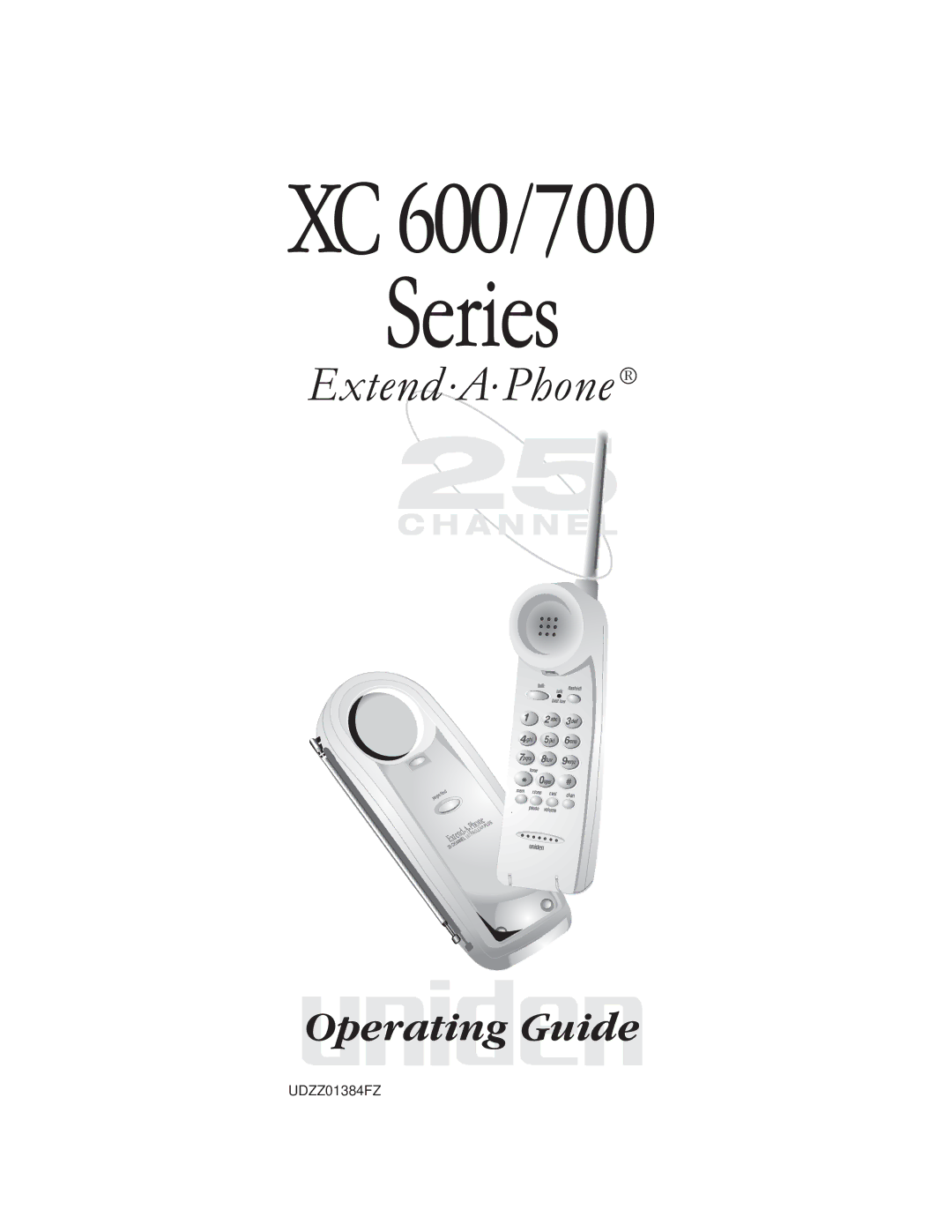 Uniden XC600/700 important safety instructions XC 600/700 