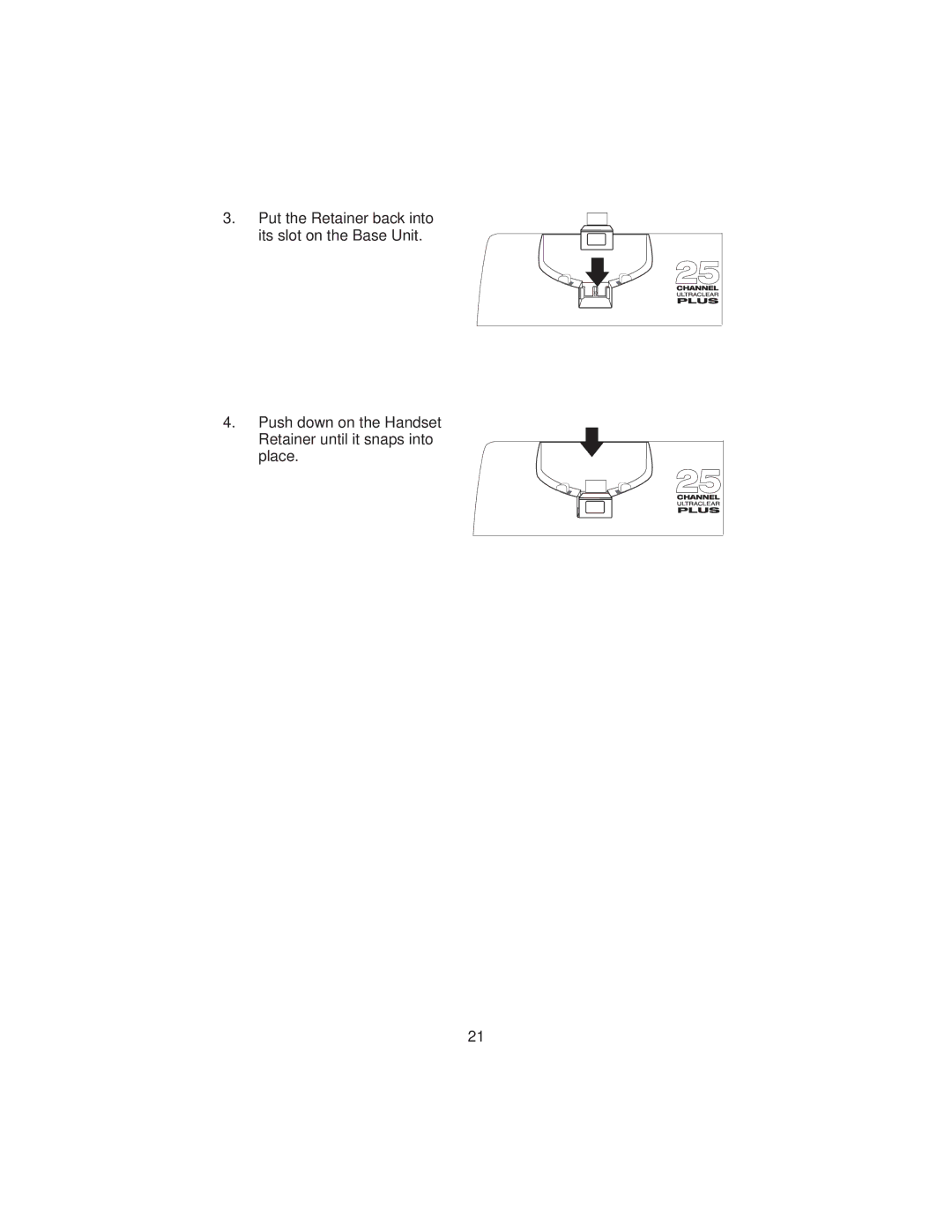 Uniden XCA4500 important safety instructions 