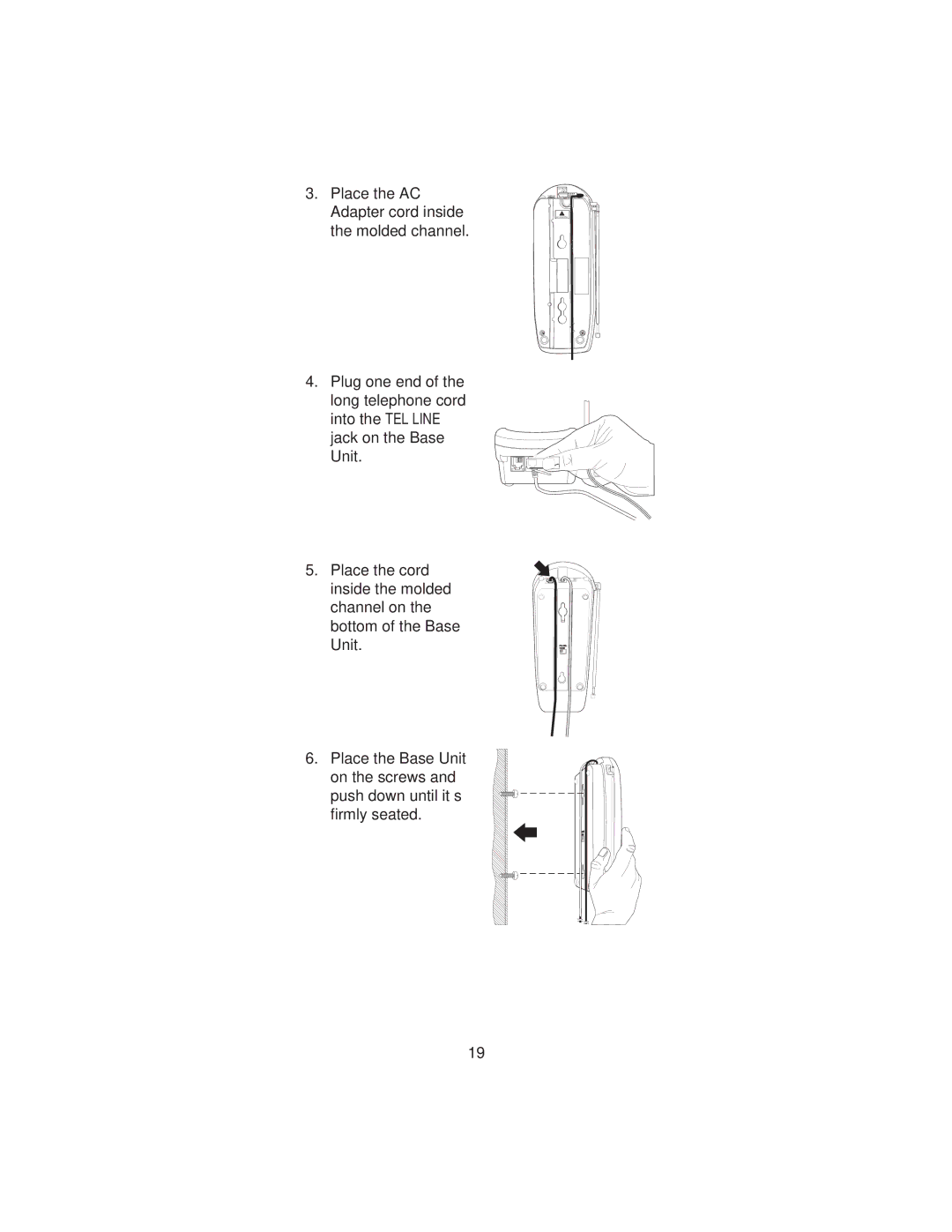 Uniden XCI-660 important safety instructions Pulse-Tone 