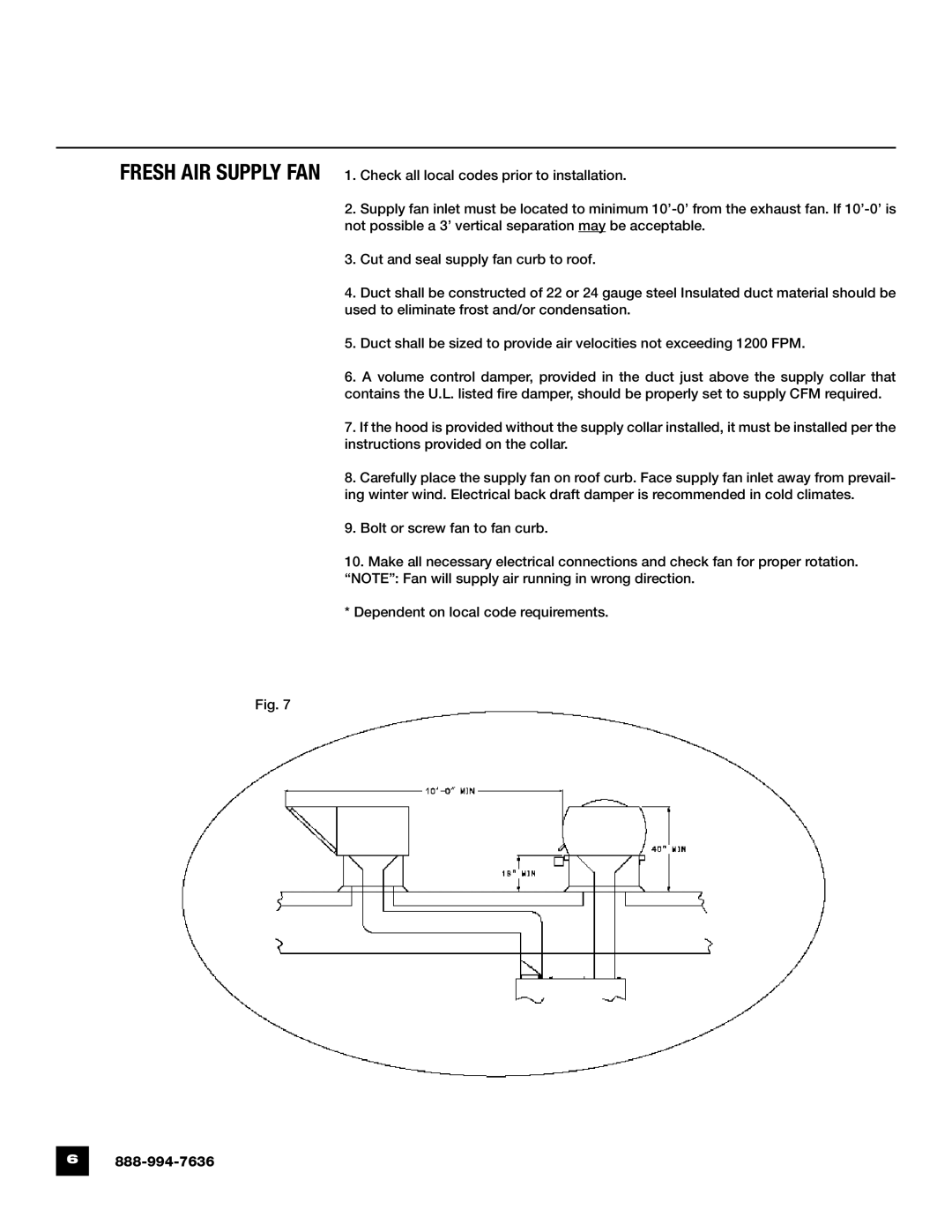 Unified Brands Kitchen Ventilation Systems operating instructions 