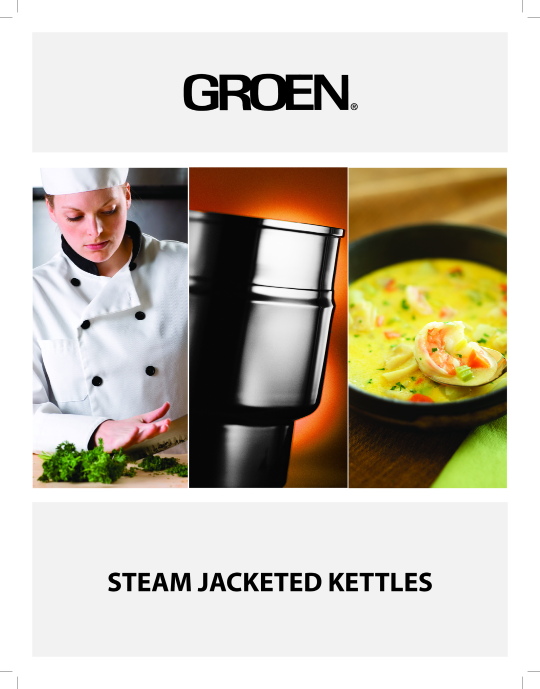 Unified Brands Steam Jacketed Kettles manual 