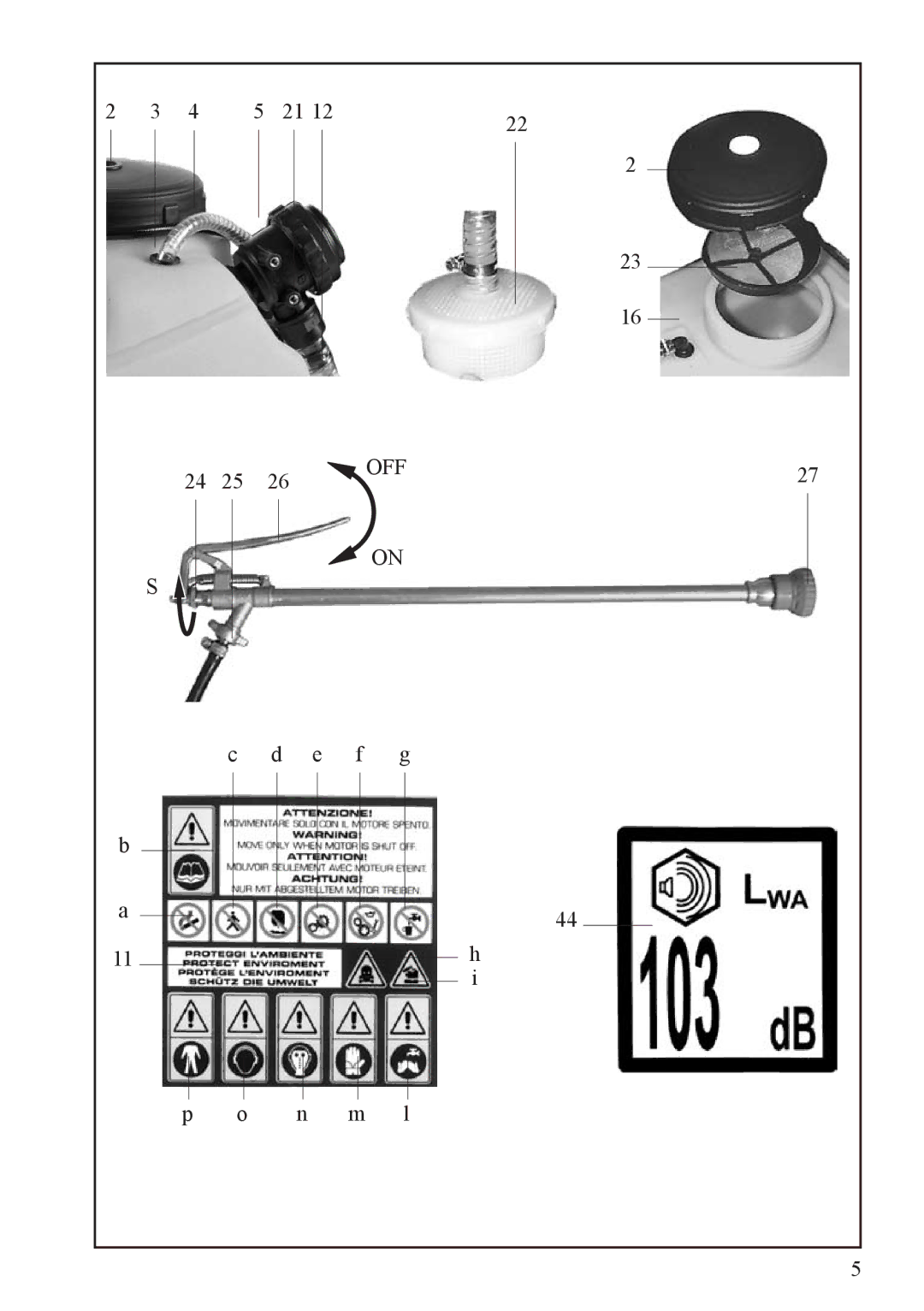 Unigreen Trolleys and Barrows manual Off 