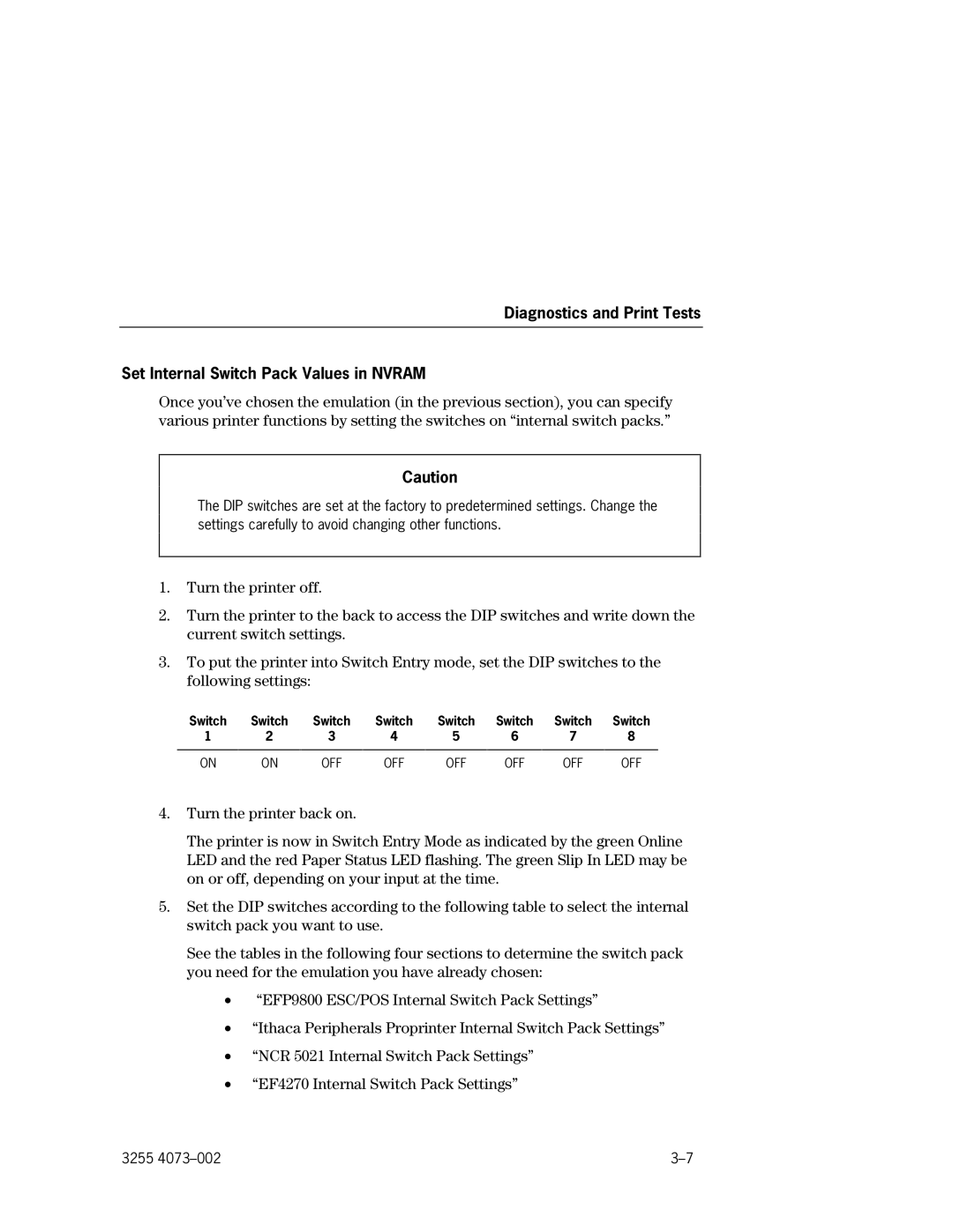 Unisys EFP9800 manual 3255 