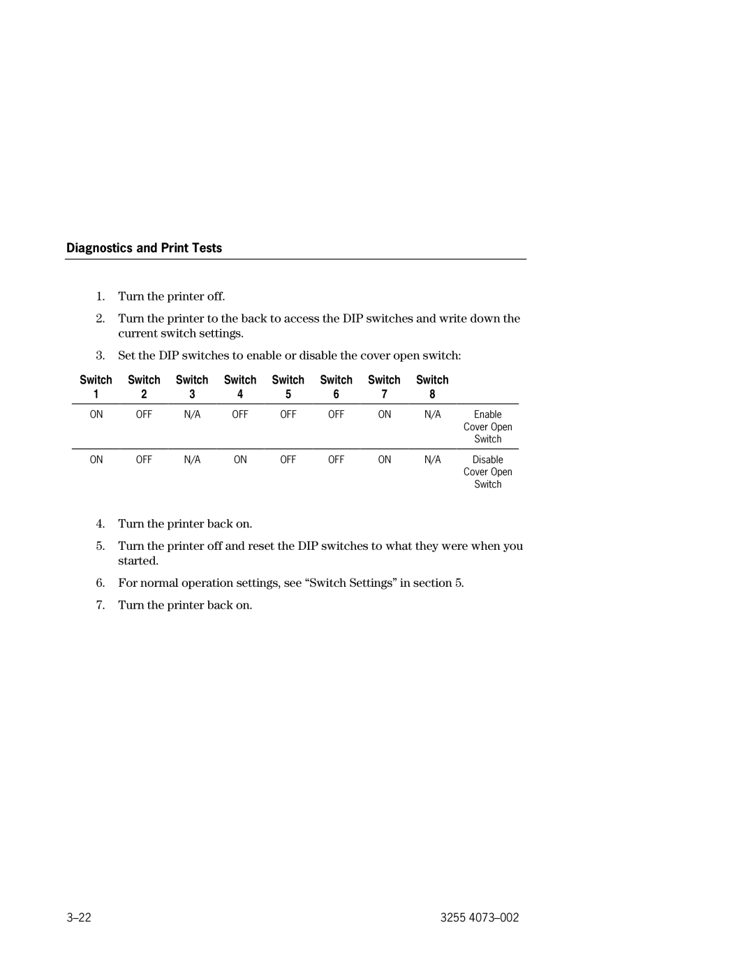 Unisys EFP9800 manual Enable 