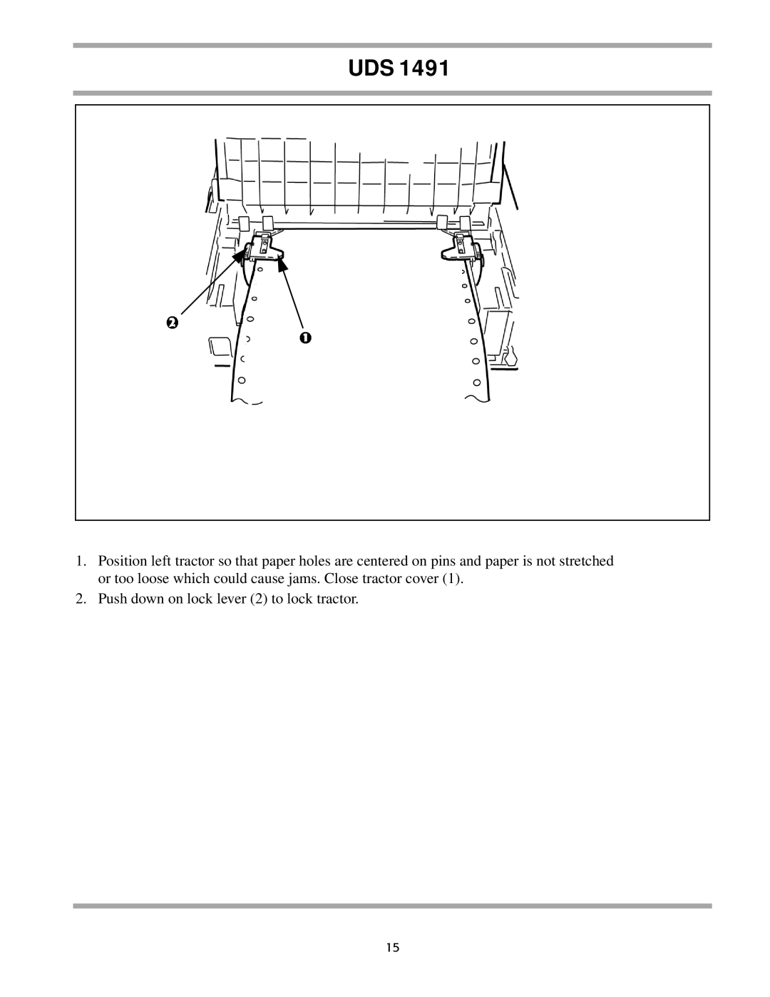 Unisys UDS 1491 setup guide Uds 