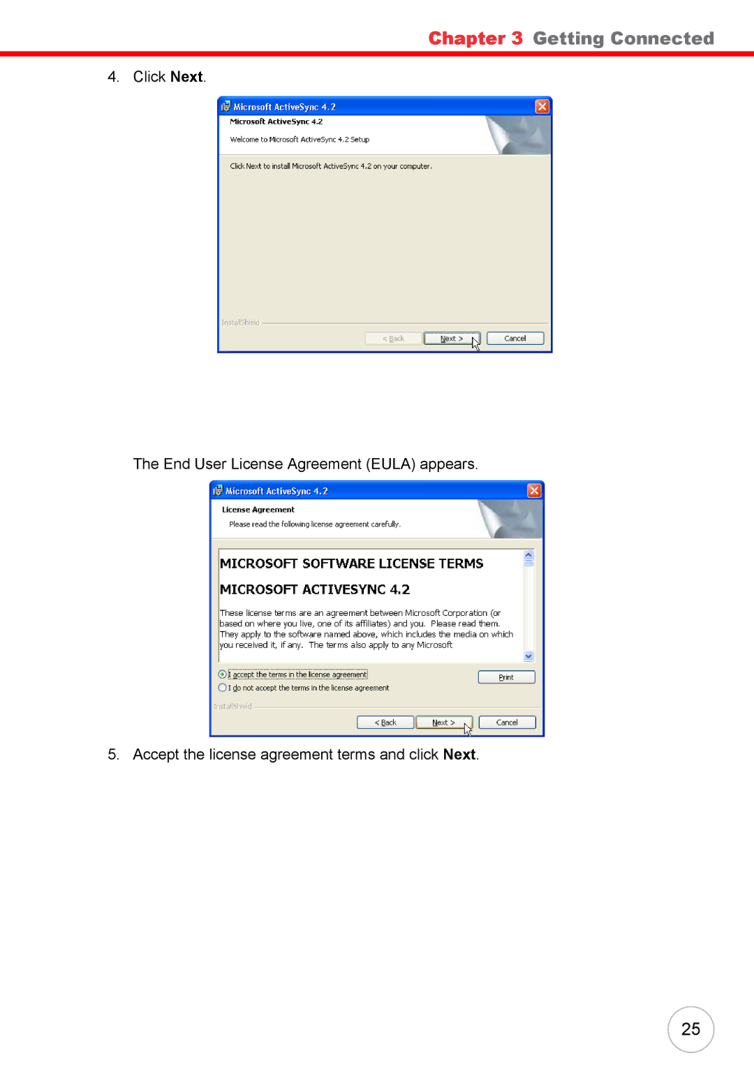 Unitech 38647G user manual Getting Connected 