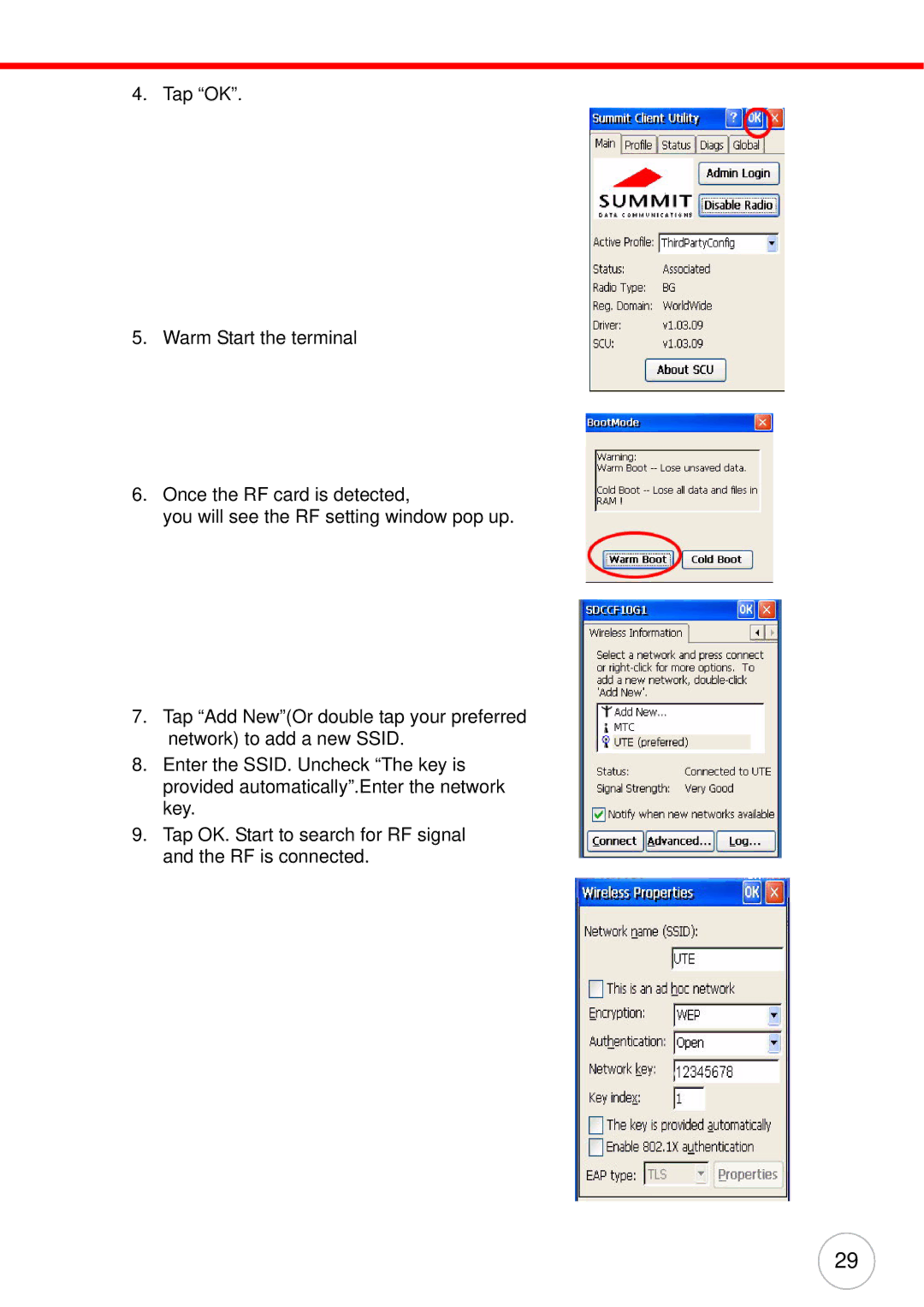 Unitech PA982 user manual 