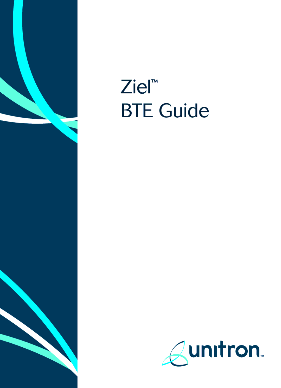 Unitron Hearing Aid manual Ziel BTE Guide 