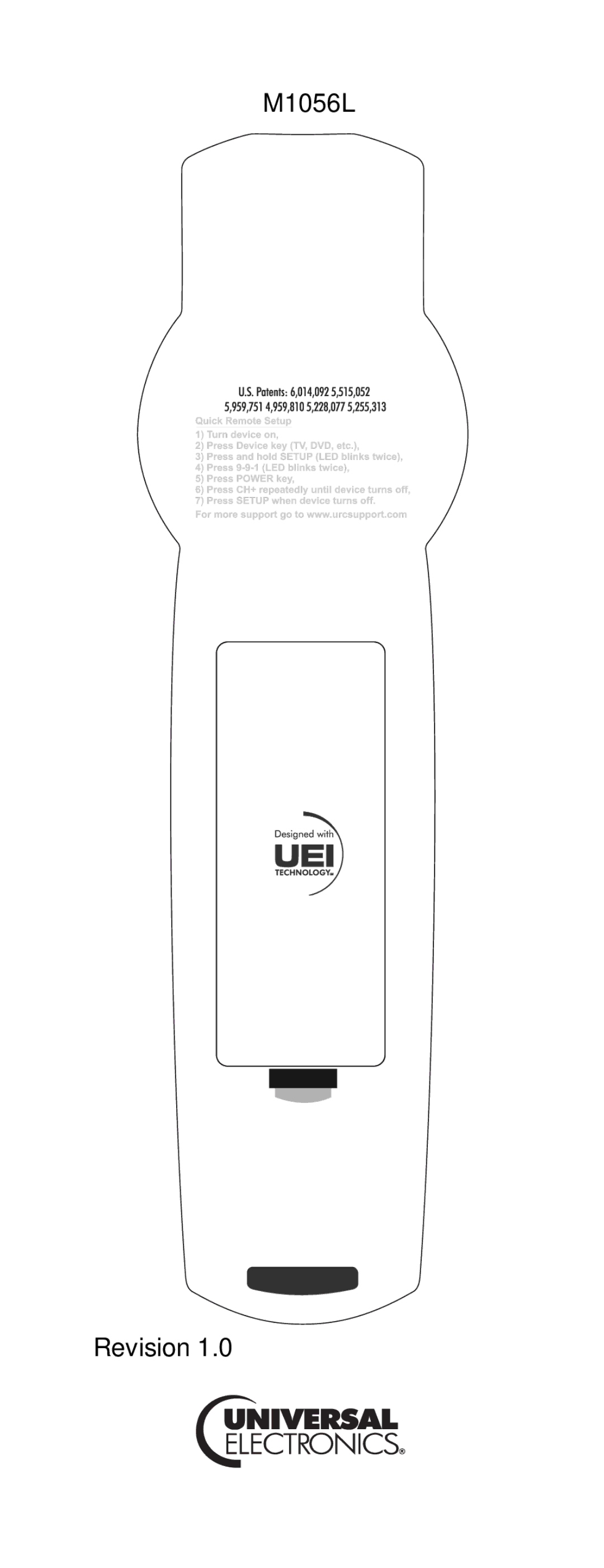 Universal Electronics ATLAS OCAP 5-Device manual M1056L Revision 