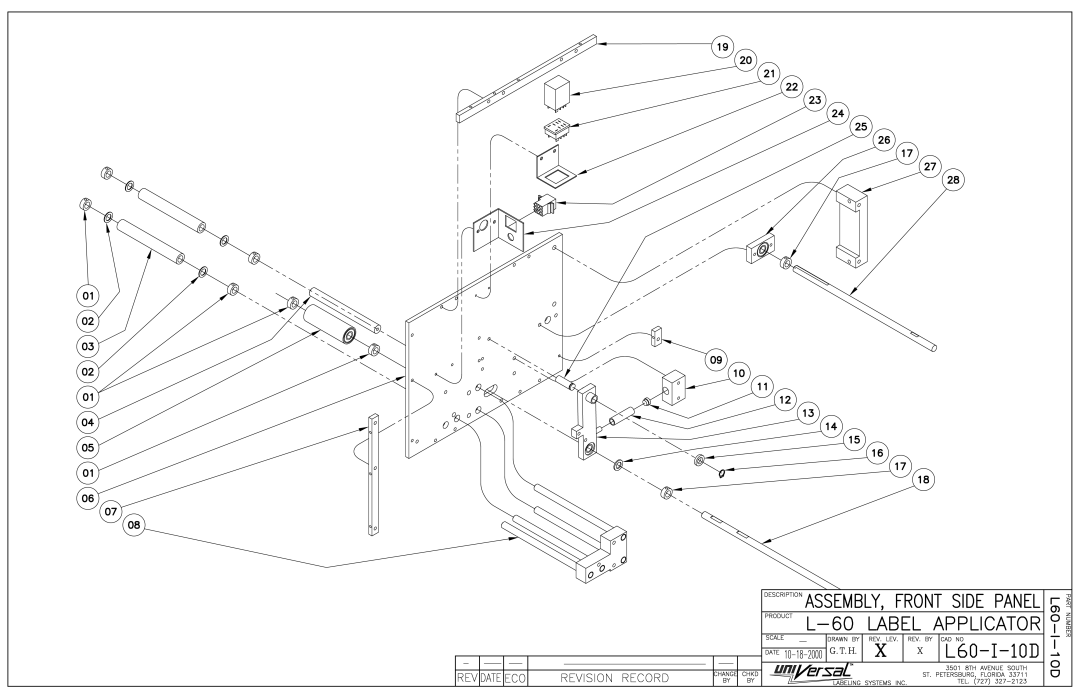 Universal L60 manual 