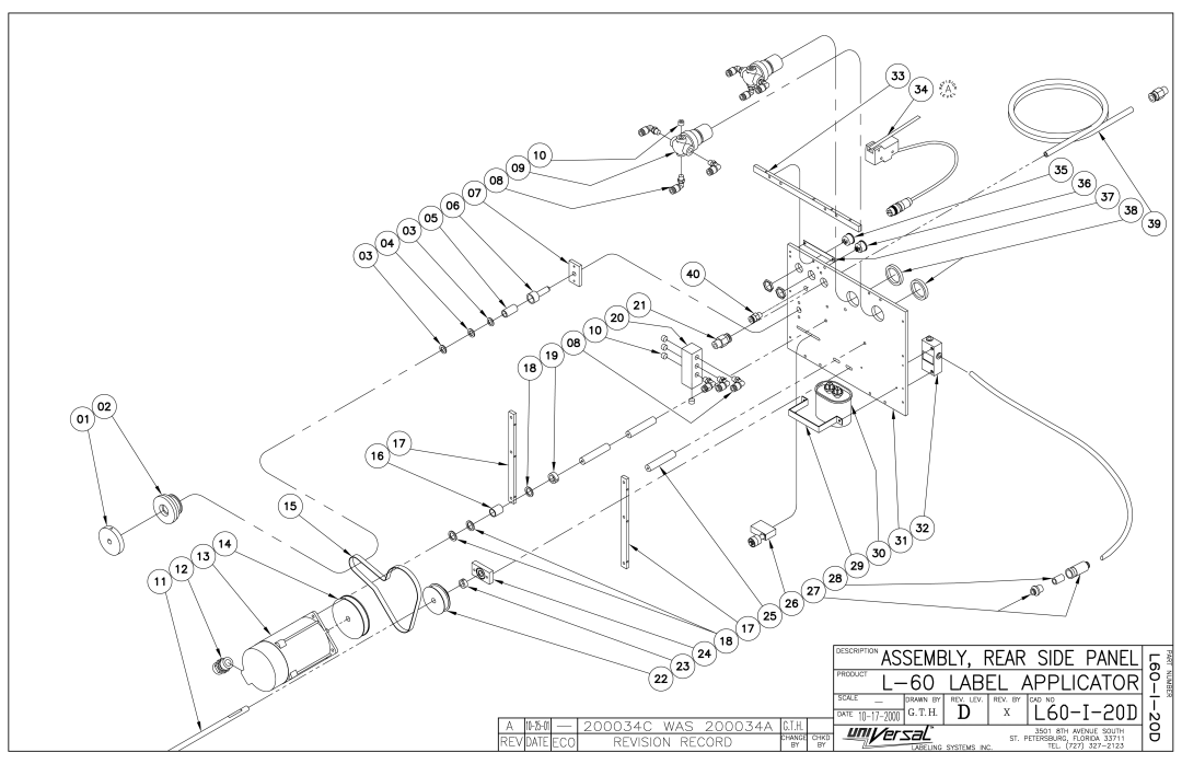 Universal L60 manual 