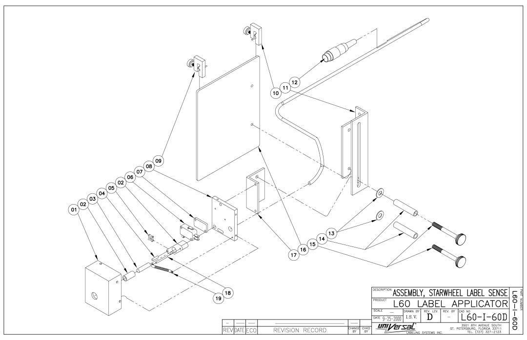 Universal L60 manual 