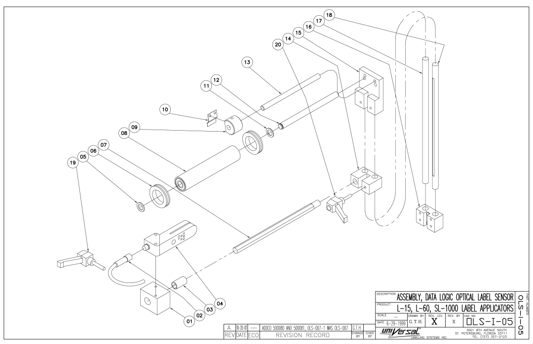 Universal L60 manual 