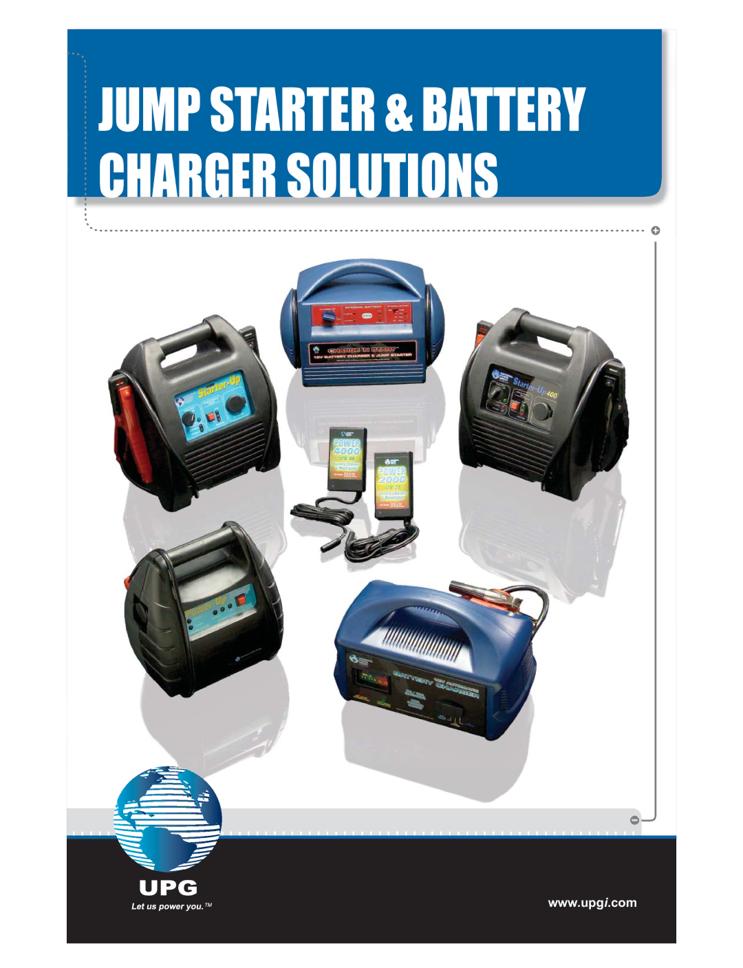 Universal Power Group Jump Starters & Battery Charger Solutions manual 80367$575 %$775 &+$5*562/87,216 