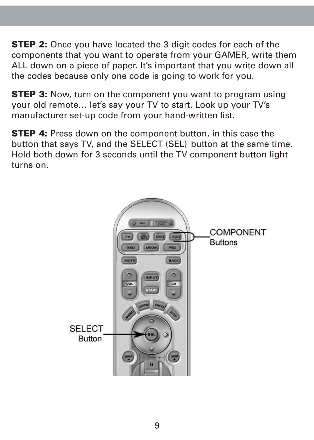 Universal Remote Control Universl Remote manual 