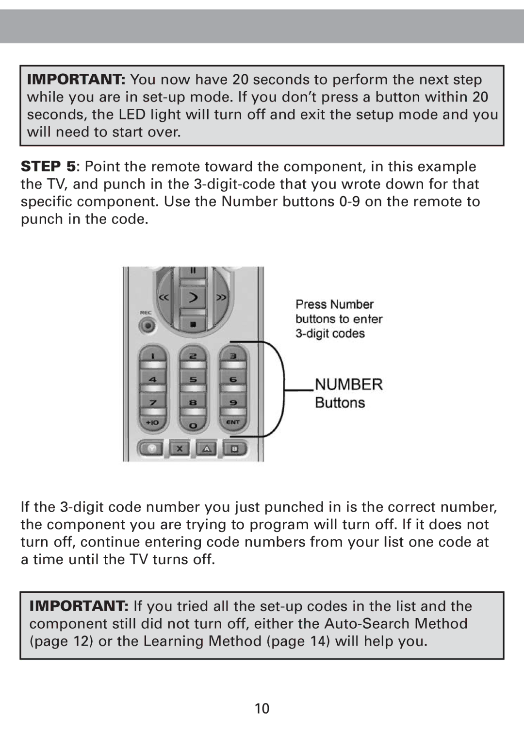 Universal Remote Control Universl Remote manual 