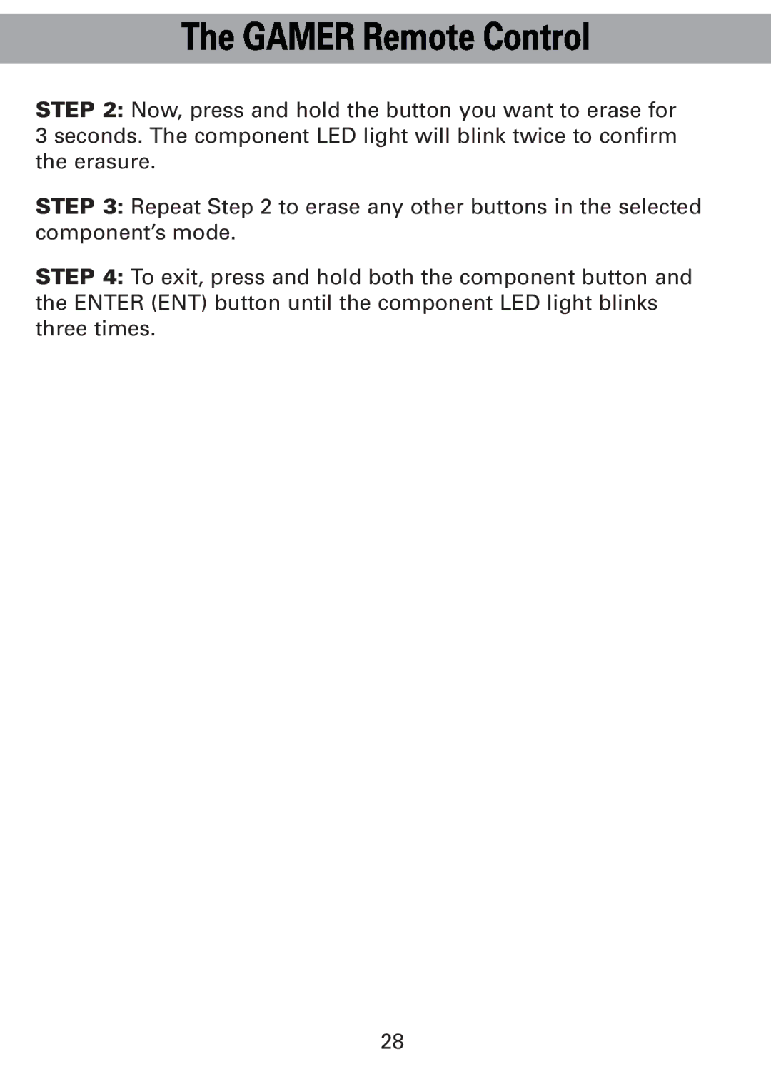 Universal Remote Control Universl Remote manual 