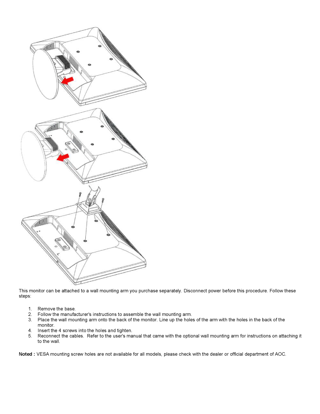 Univex 2217V user manual 