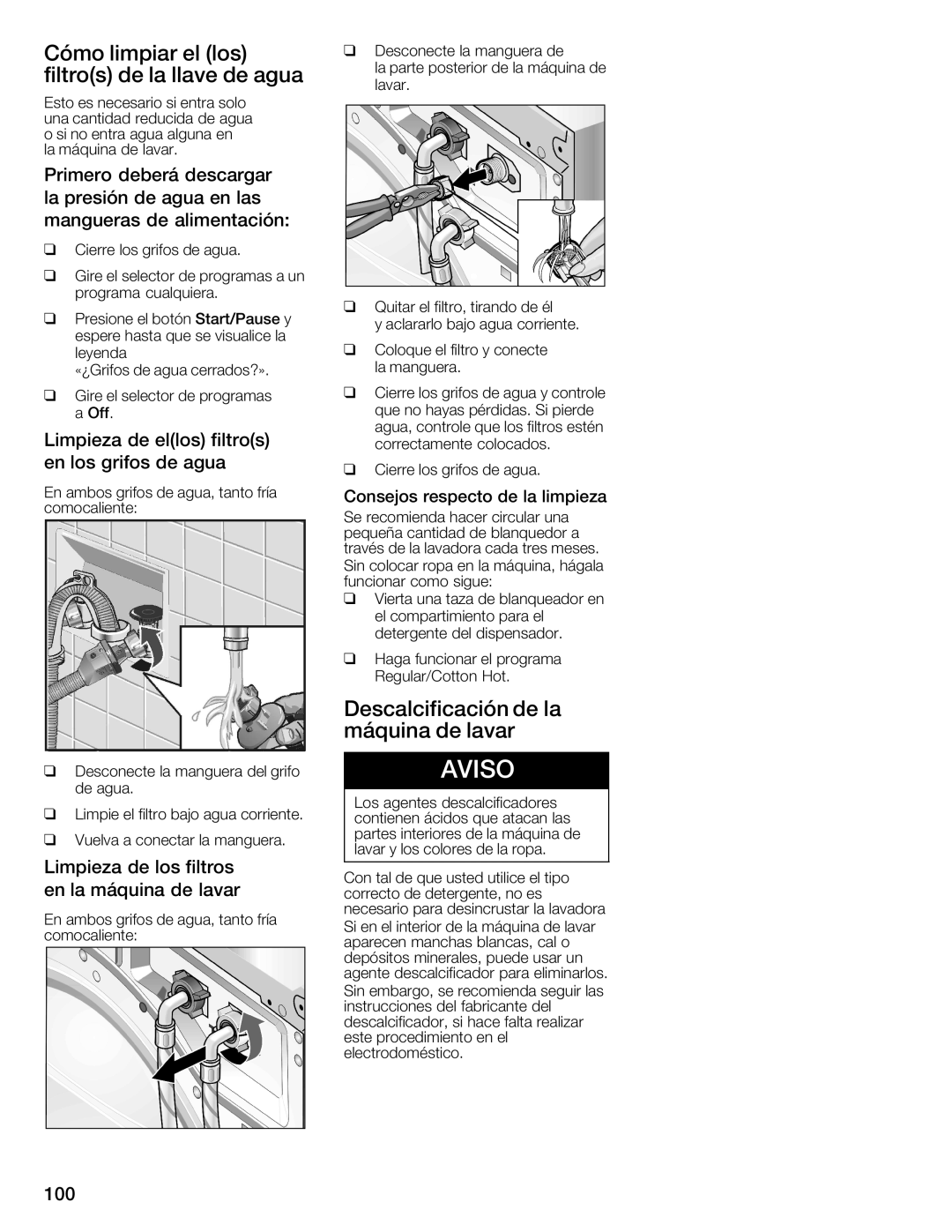 Univex WFVC8440UC/19, 800 series manual 