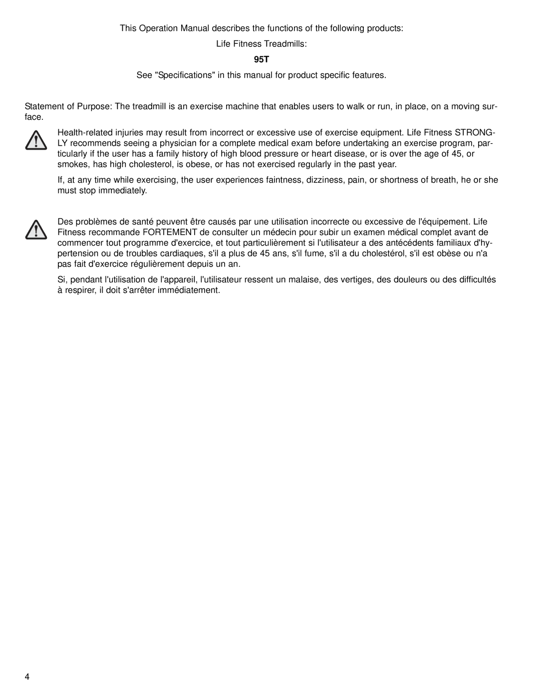 Univex 95T operation manual 