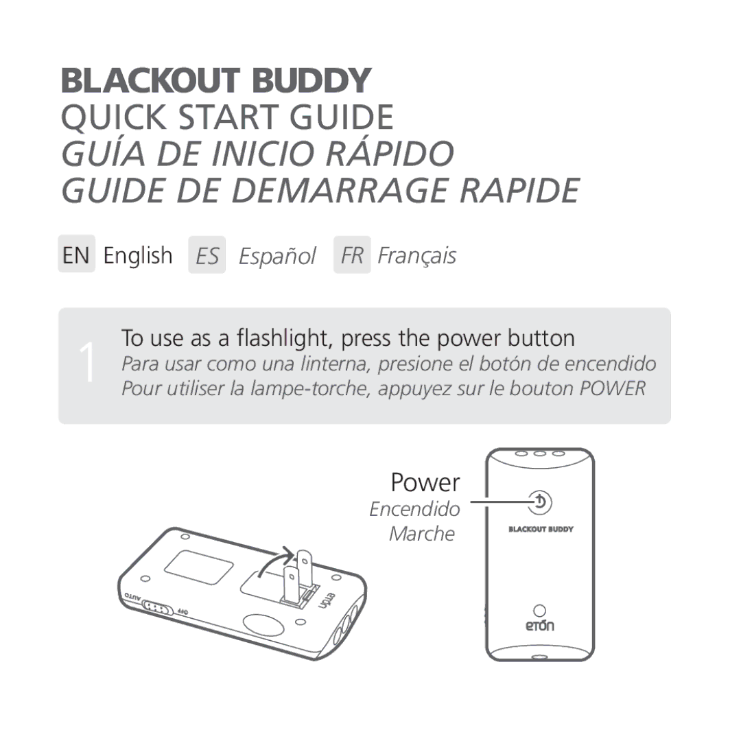 Univex ARCBB200WSNG quick start Blackout Buddy 