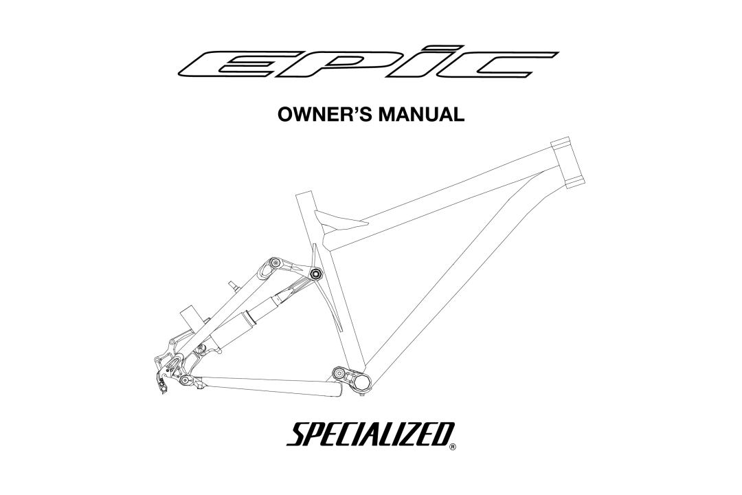 Univex Epic owner manual 