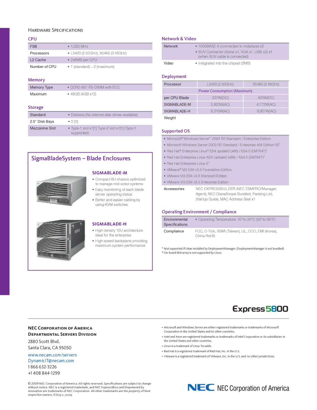 Univex Express5800, Express120Bb-d6 manual Sigmablade-M, Sigmablade-H 