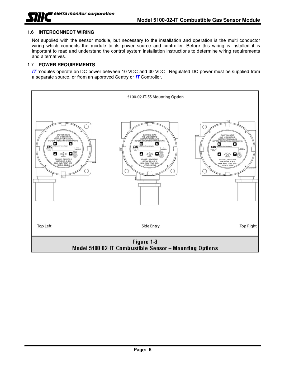 Univex IT Series, 5100-02-IT instruction manual Interconnect Wiring, Power Requirements 