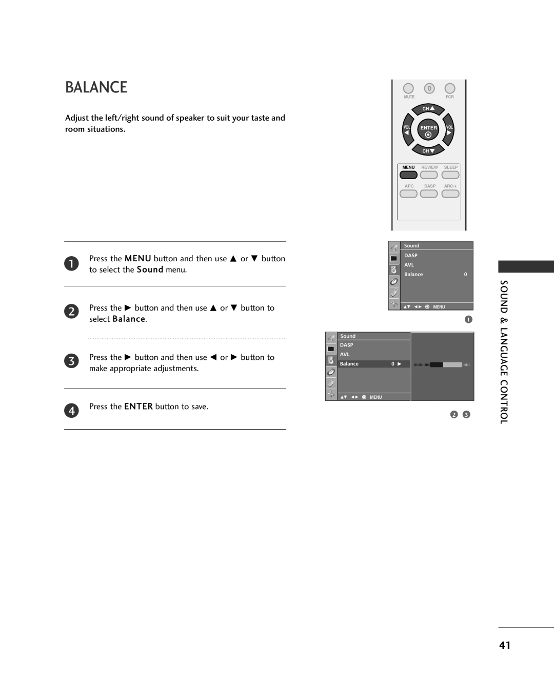 Univex 20LS1RA, MFL34797015, 15LS1RA owner manual Balance 