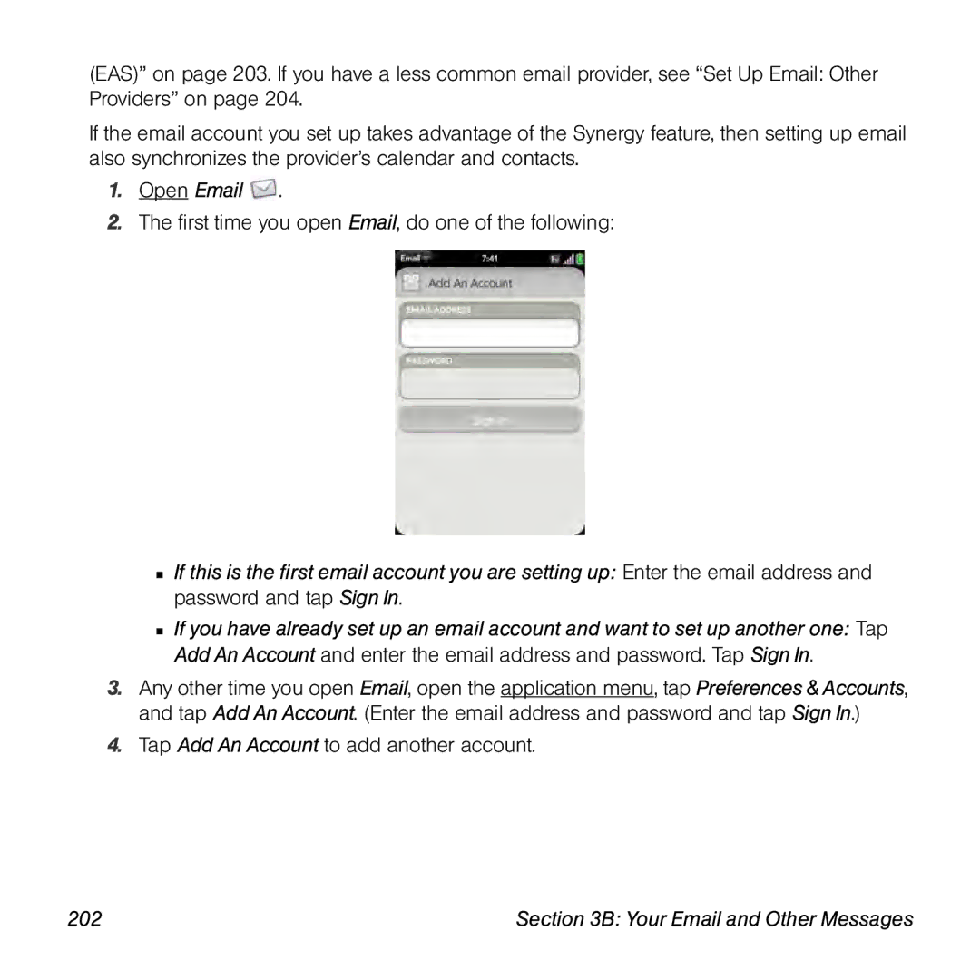 Univex p100eww manual Open Email, 202 