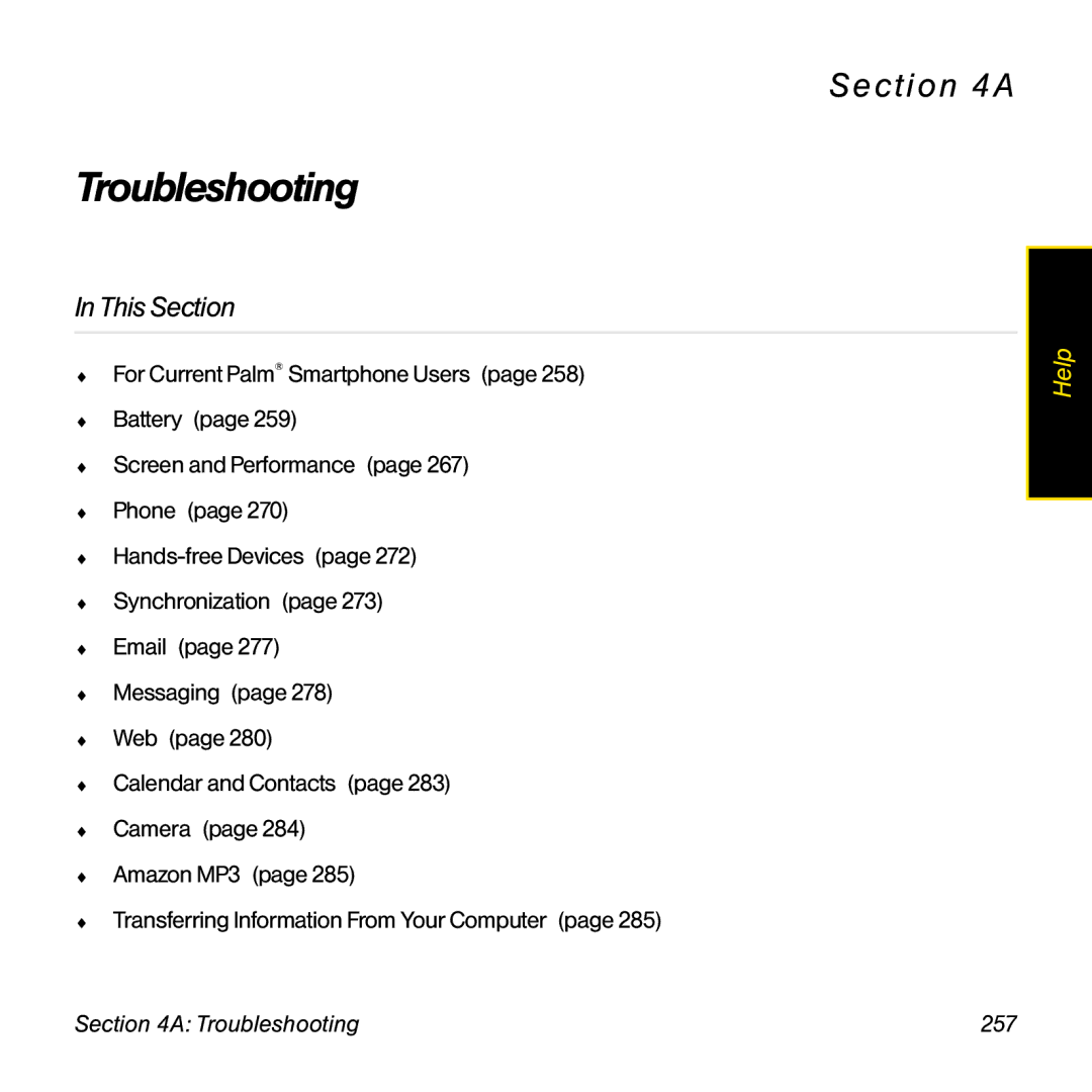 Univex p100eww manual Troubleshooting 257 