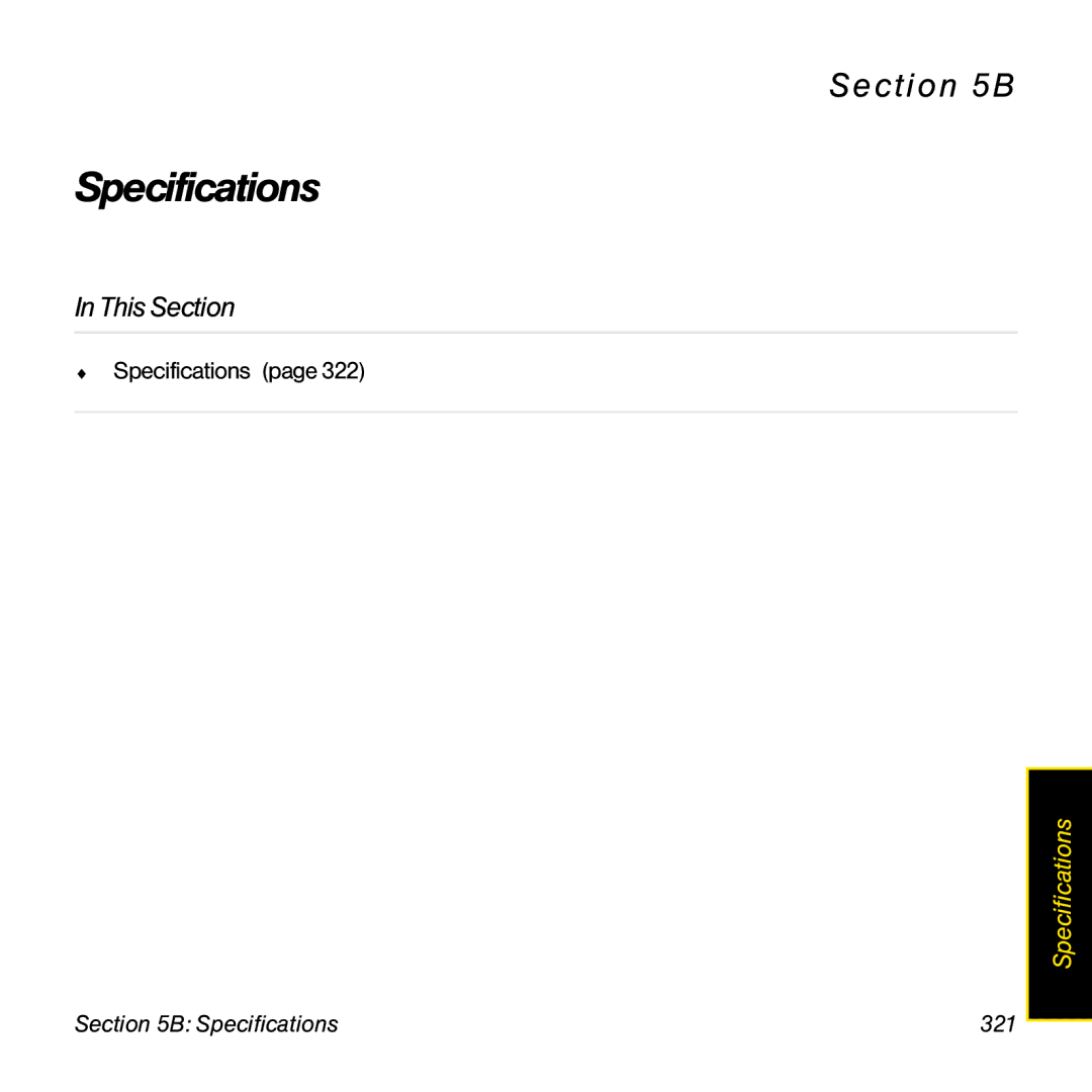 Univex p100eww manual Specifications, 321 