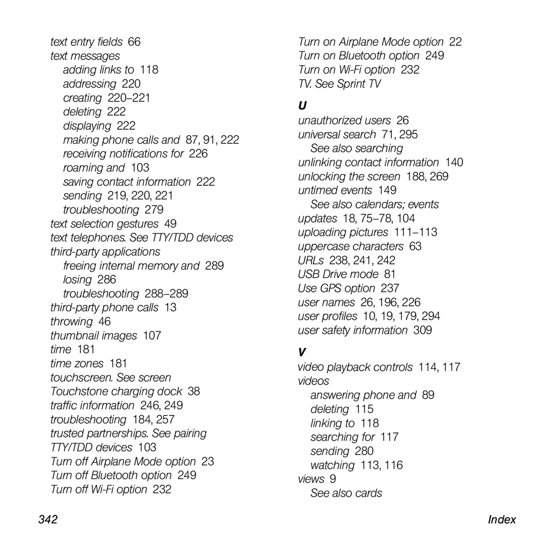 Univex p100eww manual 