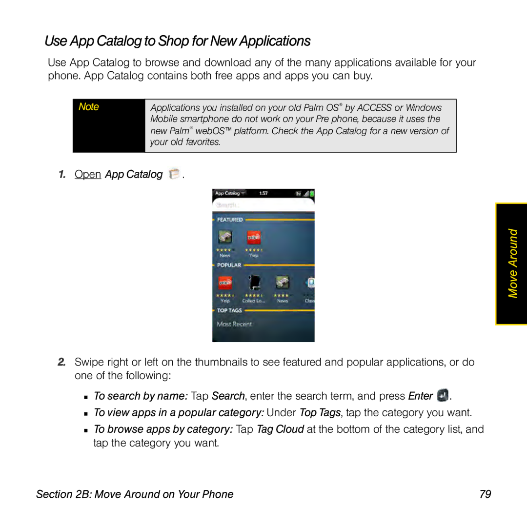 Univex p100eww manual Use App Catalogto Shop for NewApplications, Open App Catalog 