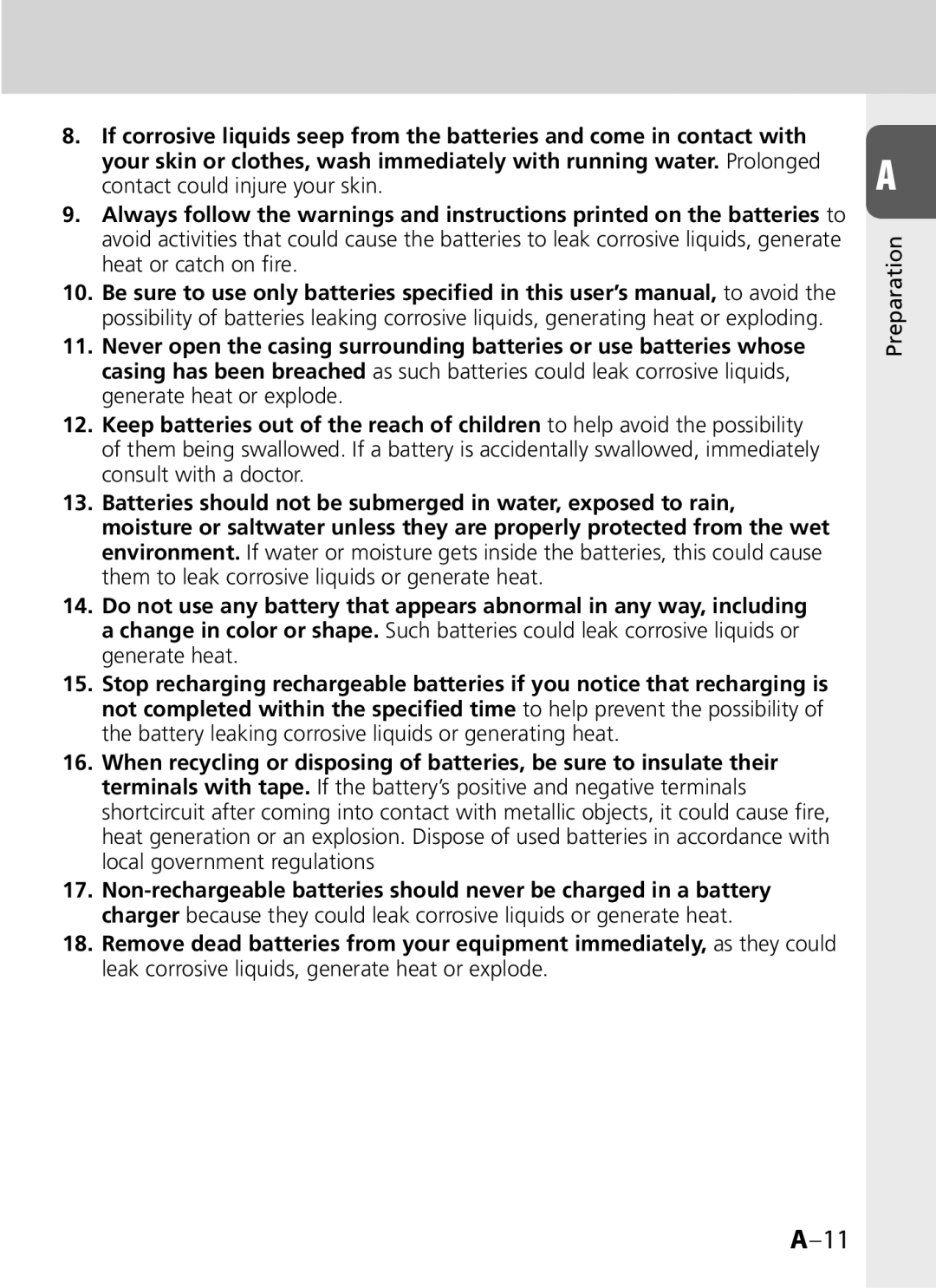 Univex SB-900 user manual Preparation 